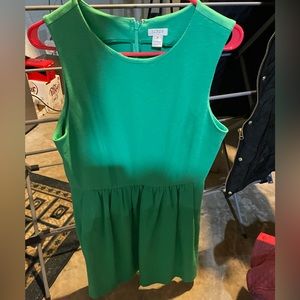 JCrew green medium dress- M